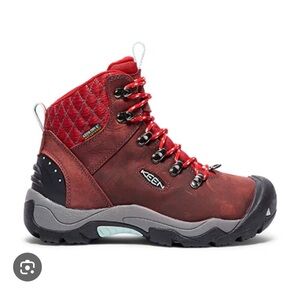 Keen Women's Red Hiking Boots